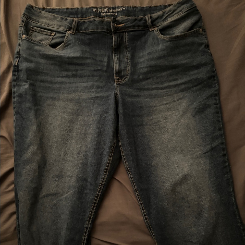 Plus Size m jeans by maurices Classic Curvy High Rise Slim Boot Jean